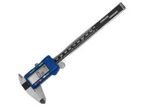 Stainless Steel 6 Inch Digital Caliper with Metric/SAE/Inch-Fractions