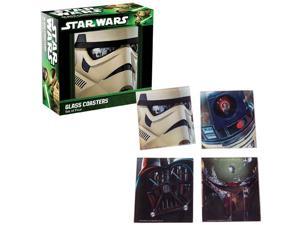 Star Wars Glass Coasters Set 4-Pack Star Wars Glass Coasters Set 4-Pack