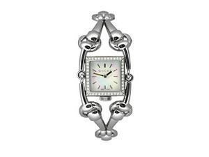 Gucci Signoria Diamond Square Mother-of-Pearl Dial Women's Watch #YA116513