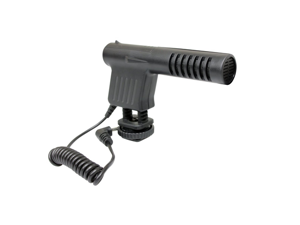 Opteka VM-8 Unidirectional Mini-Shotgun Microphone for any Digital SLR Cameras and Camcorders with 3.5mm Mic Input Jack
