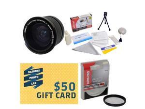 Compatible with Panasonic HS900K TrueVue Crystal Clear Digital Camcorder Screen Protector Dual Pack Bundle Lexerd