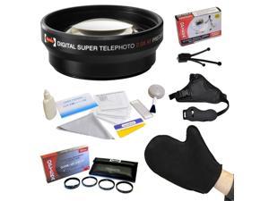 37mm 3 Piece Lens Filter Kit Olympus Pen E-PL6 High Grade Multi-Coated Multi-Threaded Nw Direct Microfiber Cleaning Cloth. Made by Optics