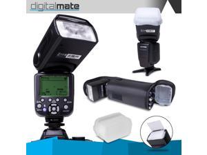 Auto Bounce Flash with LED Video Light for Canon EOS 7D 6D 5D 5DS 1DS T7i T7s T7 