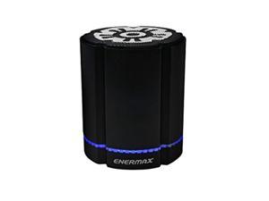 enermax eas02s-bk 2 units simultaneous pairing function equipped bluetooth speaker stereosgl black