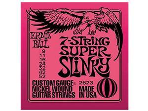 Ernie Ball 2623 7 String Super Slinky Electric Guitar Strings NEW