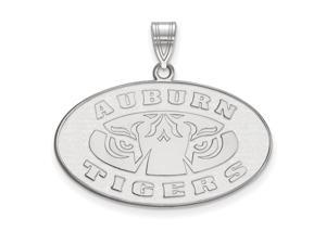 Sterling Silver LogoArt Auburn University Large Pendant Sterling Silver LogoArt Auburn University Large Pendant