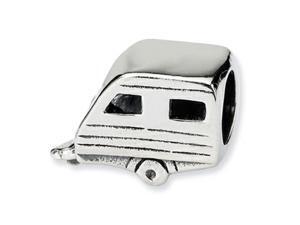 Sterling Silver Antique finish Reflections SimStars Bride Groom Bead Charm