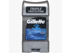 Gillette 3X AntiPerspirant Deodorant Clear Gel Cool Wave  3 oz