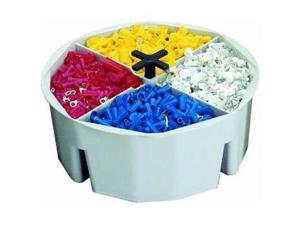 Custom Leathercraft 2-1/2" Full Round Bucket Tray. Custom Leathercraft 2-1/2" Full Round Bucket Tray.