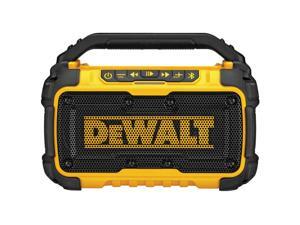DeWALT DCR010 12-Volt/20-Volt Corded/Cordless Dual Speaker Bluetooth Speaker DeWALT DCR010 12-Volt/20-Volt Corded/Cordless Dual Speaker Bluetooth Speaker