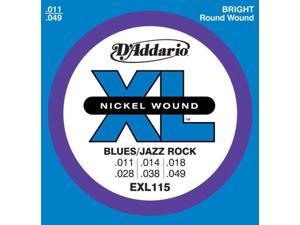 D'Addario EXL115 Nick Wd Blue/Jazz Rock El Gt Strings