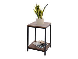 Zenvida End Table Modern Small 2 Tier Side Table Zenvida End Table Modern Small 2 Tier Side Table