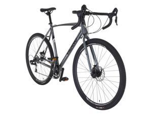 Vilano Gravel Bike With Disc Brakes, 14 Speeds, Road and Trail Bicycle Drop Bars
