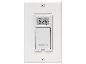 Honeywell RPLS730B1000/U 7-Day Programmable Switch for Lights and Motors - White