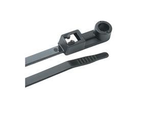 Ancor 8" Mounting Self Cutting Cable Ties 500 Pk (UV Black) Ancor 8" Mounting Self Cutting Cable Ties 500 Pk (UV Black)