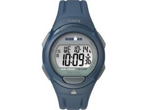 Timex IRONMAN Essential 10 Full-Size Resin Strap Watch - Blue/Black/Gray - TW5M16500 Timex IRONMAN Essential 10 Full-Size Resin Strap Watch - Blue/Black/Gray - TW5M16500