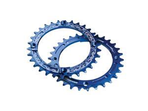 RaceFace Narrow Wide 110mm BCD 9-12sp BCD: 110 7075-T6 Aluminum Black 42T Chainring