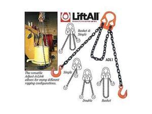 LIFT-ALL 30007 Chain Sling,G100,Aly Stl,10 ft L