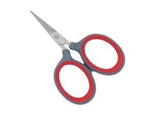 Scissor, 3 In, Straight, Micro-Tip, Grey/Red Scissor, 3 In, Straight, Micro-Tip, Grey/Red