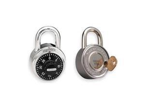 Combination Padlock, Center, 1 Dial, SS Combination Padlock, Center, 1 Dial, SS