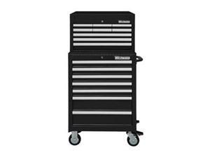 WESTWARD 7CY08 26"W Tool Chest and Cabinet Combination 16 Drawers, Black, WESTWARD 7CY08 26"W Tool Chest and Cabinet Combination 16 Drawers, Black,