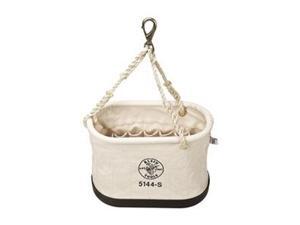 Klein Tools - 5144S - Oval Canvas Bucket , 15 Pockets, 10 x 12 x 5 inches. Klein Tools - 5144S - Oval Canvas Bucket , 15 Pockets, 10 x 12 x 5 inches.