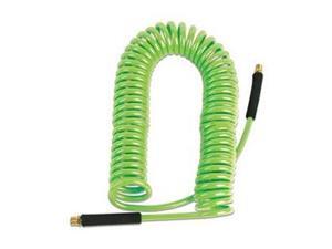 LEGACY LP3860014N-GRA Coiled Air Hose,3/8 in.,50 ft.,Green LEGACY LP3860014N-GRA Coiled Air Hose,3/8 in.,50 ft.,Green