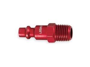 LEGACY A73440D-BG Coupler Plug,(M)NPT,1/4,Aluminum LEGACY A73440D-BG Coupler Plug,(M)NPT,1/4,Aluminum