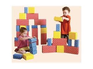 Edushape 709084 Corrugated Blocks - Set Of 84 Edushape 709084 Corrugated Blocks - Set Of 84