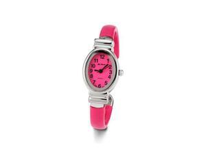 Women's Silver Tone Bracelet Quartz Fashion Pink Watch Women's Silver Tone Bracelet Quartz Fashion Pink Watch