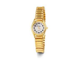 Women's Gold Tone Stretch Band Quartz Bracelet Watch Women's Gold Tone Stretch Band Quartz Bracelet Watch