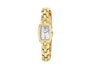 Seiko Women's SUP072 Gold Tone Mother of Pearl Dial Dress Watch Seiko Women's SUP072 Gold Tone Mother of Pearl Dial Dress Watch
