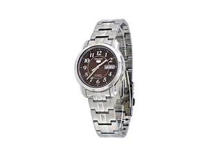 Seiko Black Dial Stainless Steel Mens Watch SNKL91