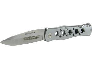 Smith & Wesson Extreme Ops Lockback Folding Knife, Aluminum Handle #CK6AEU Smith & Wesson Extreme Ops Lockback Folding Knife, Aluminum Handle #CK6AEU
