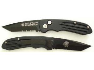 Smith & Wesson SW50BTS Extreme Ops Push Button Lock Folding Knife Smith & Wesson SW50BTS Extreme Ops Push Button Lock Folding Knife