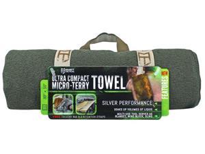 McNett Tactical Micro-Terry Ultra Compact Large Towel - OD Green