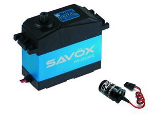 Savox SW0240MG WATERPROOF 1/5 5TH SCALE DIGITAL SERVO W/ GLITCH BUSTER