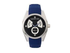 Morphic M34 Series Men'S Watch W/ Day/Date - Silver/Blue