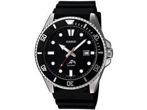 Casio MDV106-1A Stainless Steel Case Quartz Duro Black Dial Diver Plastic Resin Band Casio MDV106-1A Stainless Steel Case Quartz Duro Black Dial Diver Plastic Resin Band