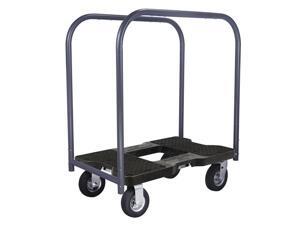 Snap-Loc 1500 Lb Air-Ride Professional E-Track Panel Cart Dolly Black, Safely Moves More In Less Time With Easy Rolling Casters, Removeable Panel Bars, Optional E-Strap Safety Attachment! SL1500PC6AB Snap-Loc 1500 Lb Air-Ride Professional E-Track Panel Cart Dolly Black, Safely Moves More In Less Time With Easy Rolling Casters, Removeable Panel Bars, Optional E-Strap Safety Attachment! SL1500PC6AB