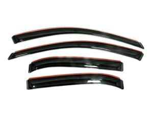 AVS 18-19 Honda Accord (Sedan) Ventvisor Front & Rear Window Deflectors 4pc - Smoke AVS 18-19 Honda Accord (Sedan) Ventvisor Front & Rear Window Deflectors 4pc - Smoke