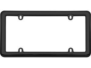 Cruiser Accessories License Plate Frame Nouveau Black Plastic 20640
