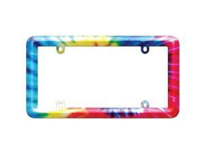 Cruiser Accessories Bold Graphics License Plate Frame, Tie Dye 23801