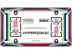Cruiser Accessories 58453 Hypersonic License Plate Frame, Black Cruiser Accessories 58453 Hypersonic License Plate Frame, Black