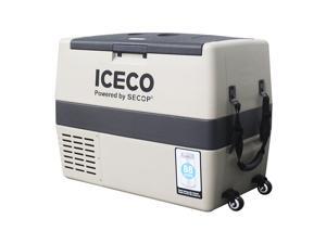 ICECO TR60 Portable Refrigerator, 60 Liter, DC 12/24 V, AC 100-240V, Fridge Freezer Cooler, For Outdoor and Home, For Car, Truck, Vehicle, Van, Camping, Picnic, 0° to 50° (khaki) ICECO TR60 Portable Refrigerator, 60 Liter, DC 12/24 V, AC 100-240V, Fridge Freezer Cooler, For Outdoor and Home, For Car, Truck, Vehicle, Van, Camping, Picnic, 0° to 50° (khaki)