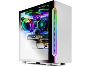 SkyTech Archangel 3.0 Gaming Computer PC Desktop - Ryzen 5 3600 6-Core 3.6GHz, RTX 2060 6G, 500GB SSD, 16GB DDR4 3000, RGB Fans, AC WiFi, Windows 10 Home 64-bit, White SkyTech Archangel 3.0 Gaming Computer PC Desktop - Ryzen 5 3600 6-Core 3.6GHz, RTX 2060 6G, 500GB SSD, 16GB DDR4 3000, RGB Fans, AC WiFi, Windows 10 Home 64-bit, White