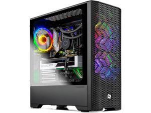Skytech Blaze Gaming PC Desktop – INTEL Core i7 11700F 2.5 GHz, RTX 3060 Ti, 1TB NVME SSD, 16G DDR4 3200, 600W GOLD PSU, 240mm AIO, AC Wi-Fi, Windows 10 Home 64-bit