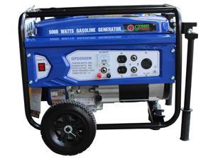 Green-Power America Gasoline Generator Consumer's Select Series GPD5000W delivers 5000 watts of starting power and 3850 watt of continious power. Green-Power America Gasoline Generator Consumer's Select Series GPD5000W delivers 5000 watts of starting power and 3850 watt of continious power.