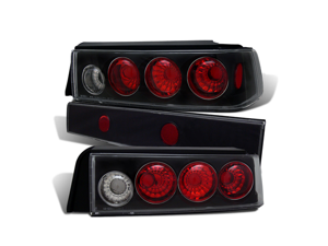 CG HONDA CIVIC 88-91 3 DR TAILLIGHT 3 PCS BLACK 03-HC8891TLA3DJM PAIR CG HONDA CIVIC 88-91 3 DR TAILLIGHT 3 PCS BLACK 03-HC8891TLA3DJM PAIR