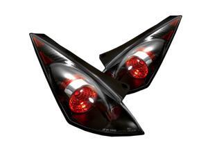 Spyder Auto 5006684 Euro Style Tail Lights; Uses Stock Bulbs; Pair; Black; Spyder Auto 5006684 Euro Style Tail Lights; Uses Stock Bulbs; Pair; Black;